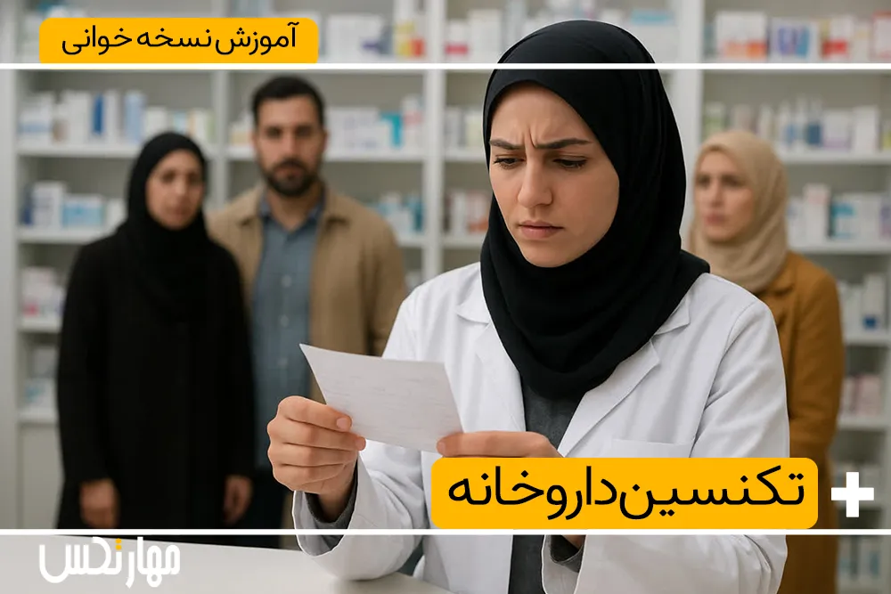 آموزش نسخه خوانی